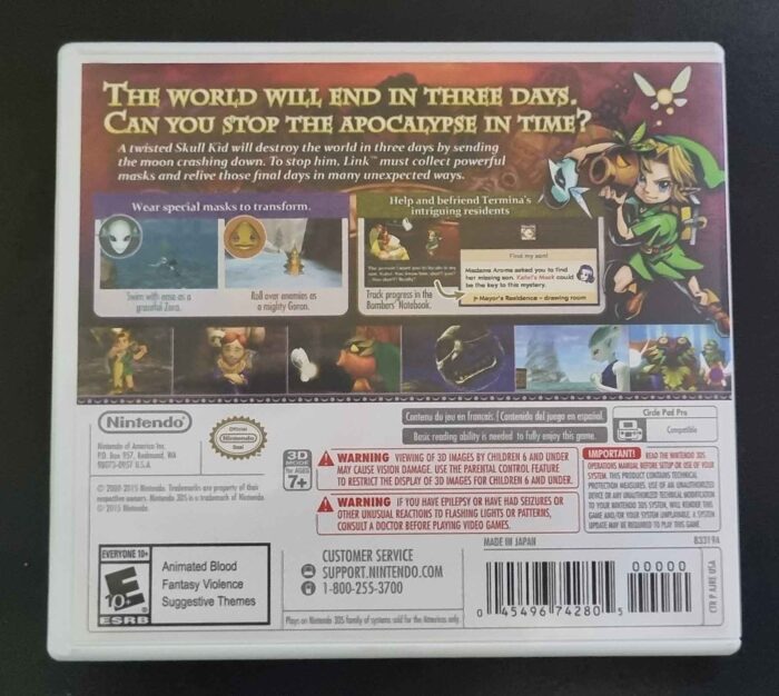 The Legend of Zelda: Majora's Mask 3D | Nintendo 3ds - Imagen 3