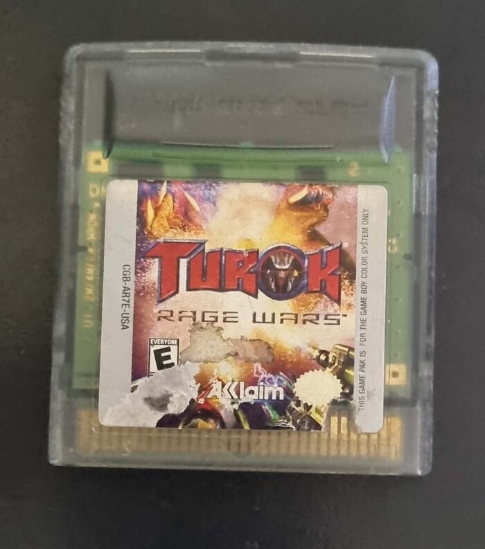 Turok Rage Wars | Game Boy Color Original