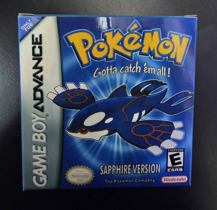 Caja Vacia Pokemon Shapire | Game Boy Advance