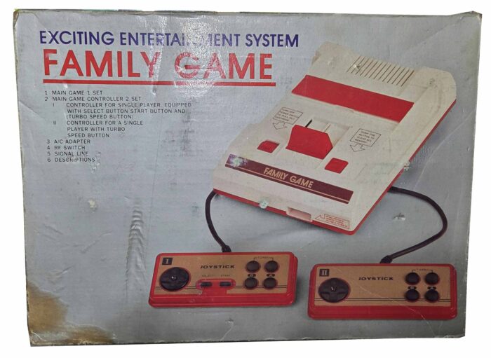 Consola Generica Compatible Cartuchos Family Game 90s