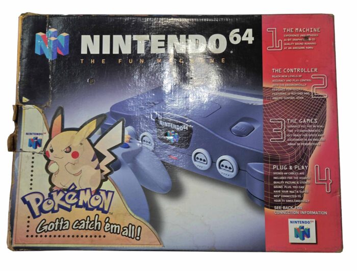 Consola Nintendo 64 En Caja