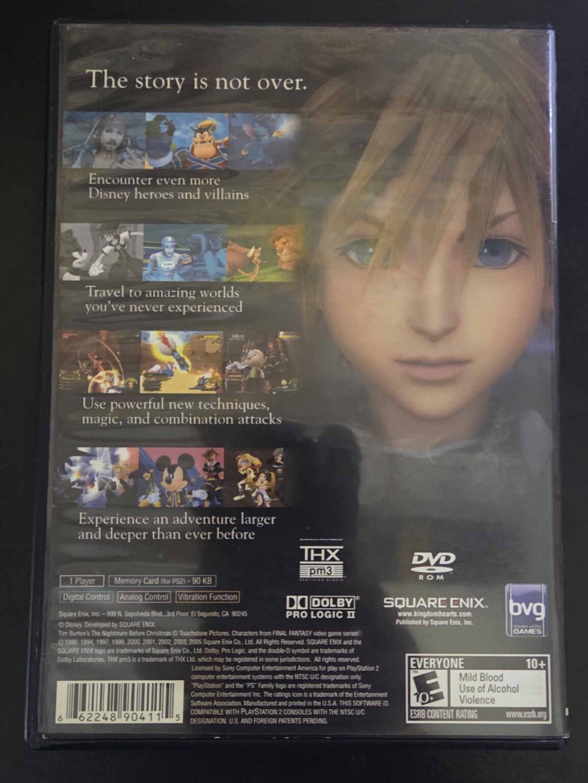 Kingdom Hearts II Sur PS2 – Neuf Sous Blister PAL FR – Sony PlayStation 2