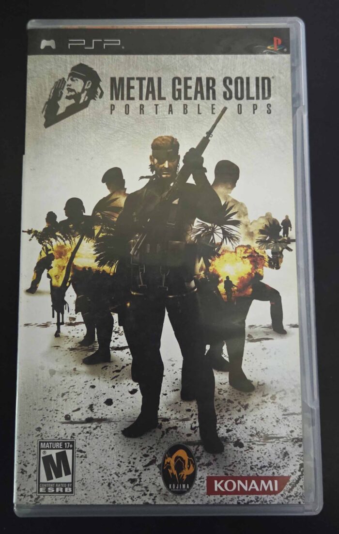 Metal Gear Solid Portable Ops | PsP