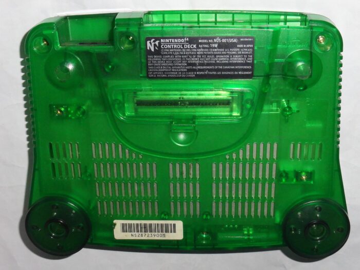Nintendo 64 Americana Funtastic Jungle Green Completa - Imagen 7