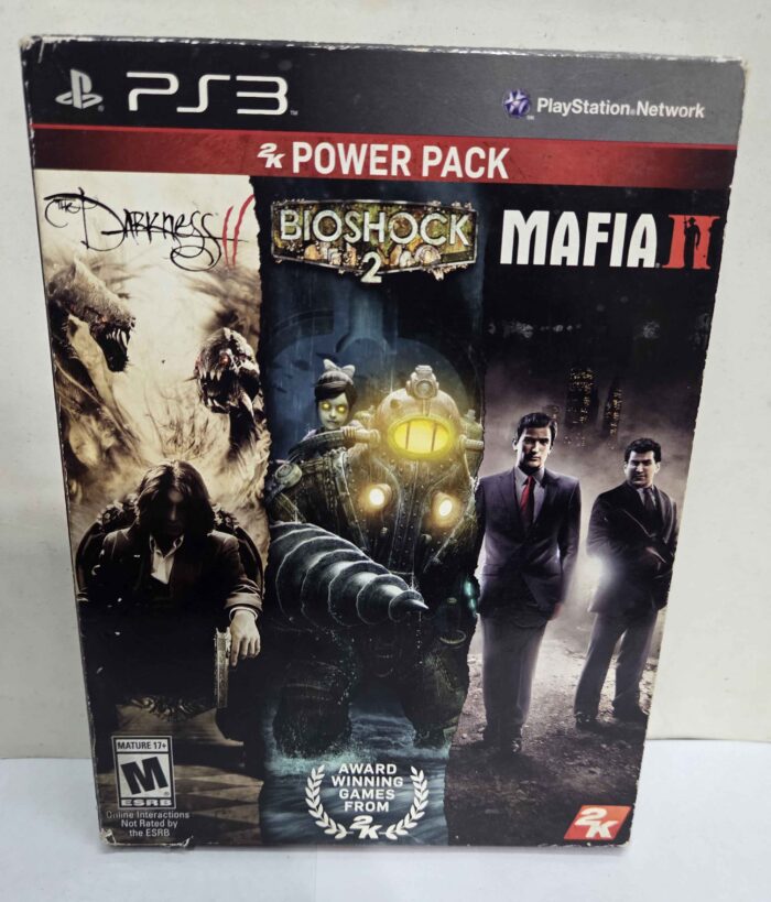2k Power Pack - Darkness 2 Bioshock 2 Mafia 2 | PS3