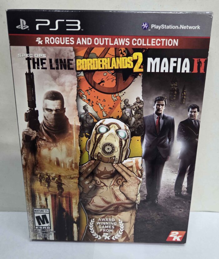 2k Rogues And Outlaws Collection Spect Off The Lines, Mafia 2, Borderlands 2 | PS3