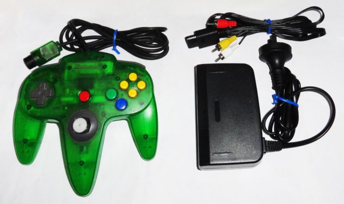 Nintendo 64 Americana Funtastic Jungle Green Completa - Imagen 2