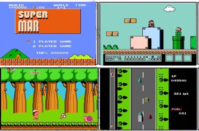 8 in 1 | YH-904 / Super Mario 3 – Adventure Island y mas | Cartucho Compatible Family Game - Imagen 2