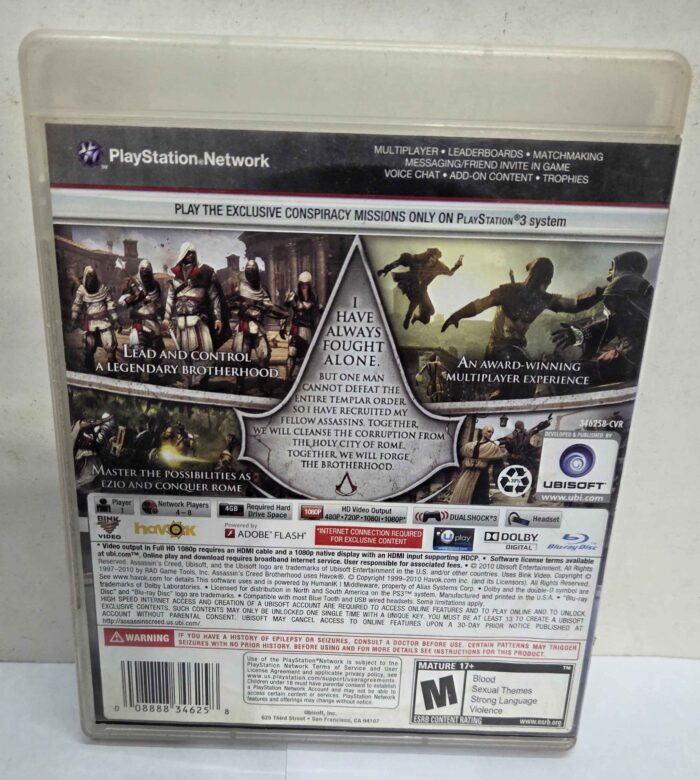 Assassin's Creed Brotherhood | PS3 - Imagen 2