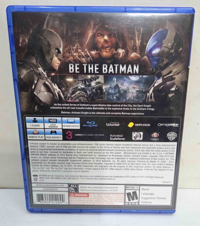 Batman Arkham Knight | PS4 - Imagen 2