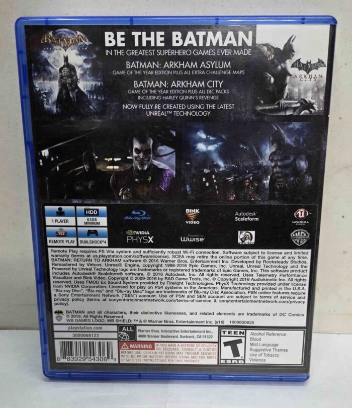 Batman Return to Arkham | PS4 - Imagen 2