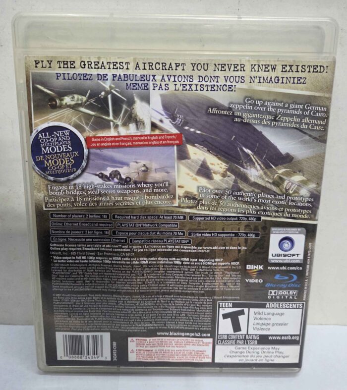 Blazing Angels 2 Secret Missions of WWII | PS3 - Imagen 3