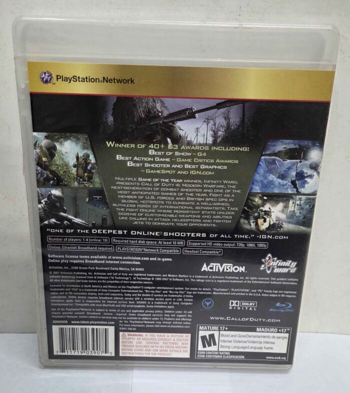 Call of Duty 4 Modern Warfare | PS3 - Imagen 2