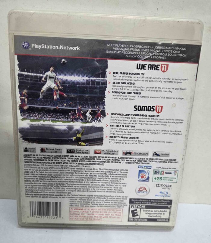 Fifa Soccer 11 | PS3 - Imagen 2