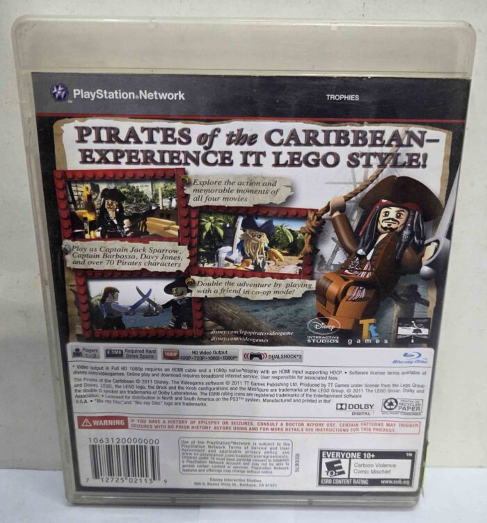 Lego The Pirates Of The Caribbean | PS3 - Imagen 2