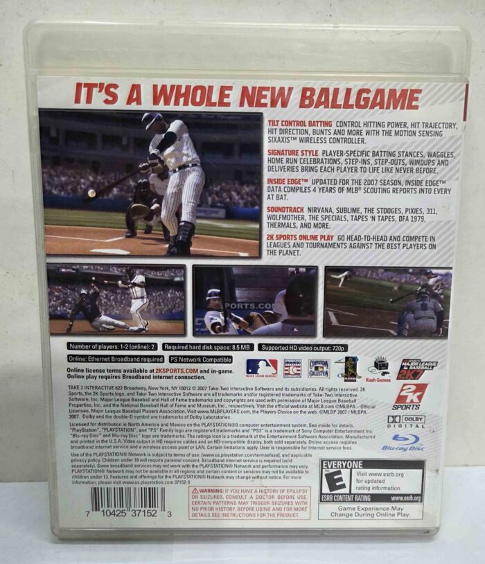 Major League Baseball 2K7 | PS3 - Imagen 2