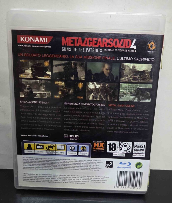 Metal Gear Solid 4 Guns of the Patriots | PS3 - Imagen 2