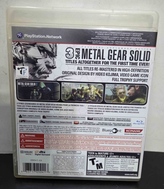 Metal Gear Solid HD Collection | PS3 - Imagen 2