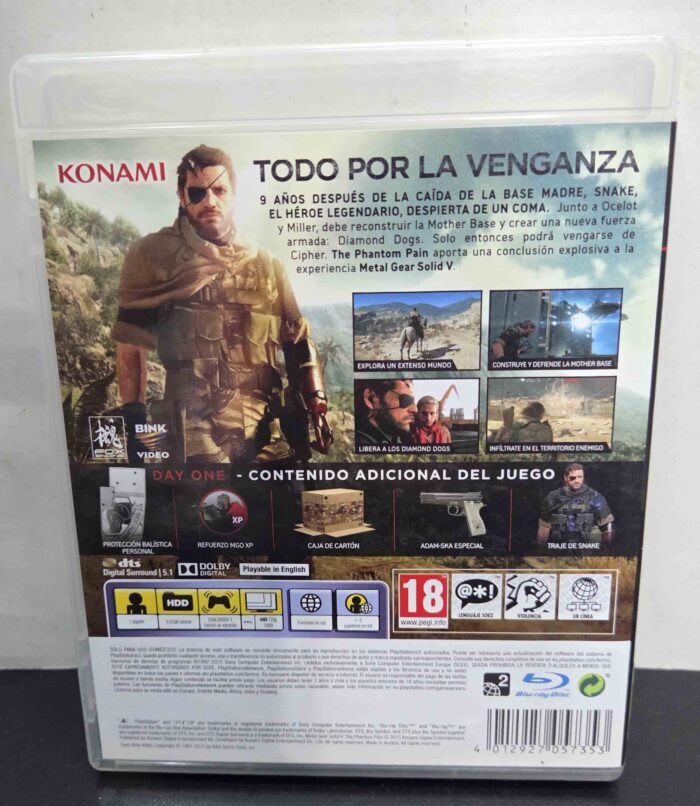 Metal Gear Solid V The Phantom Pain | PS3 - Imagen 2