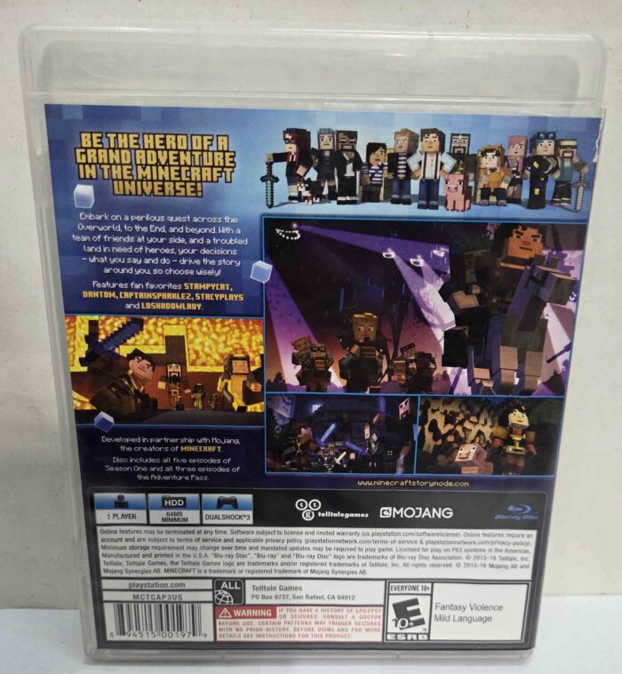 Minecraft Story Mode | PS3 - Imagen 2