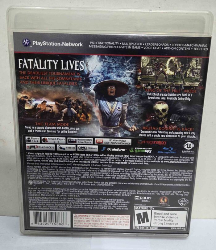 Mortal Kombat | PS3 - Imagen 2