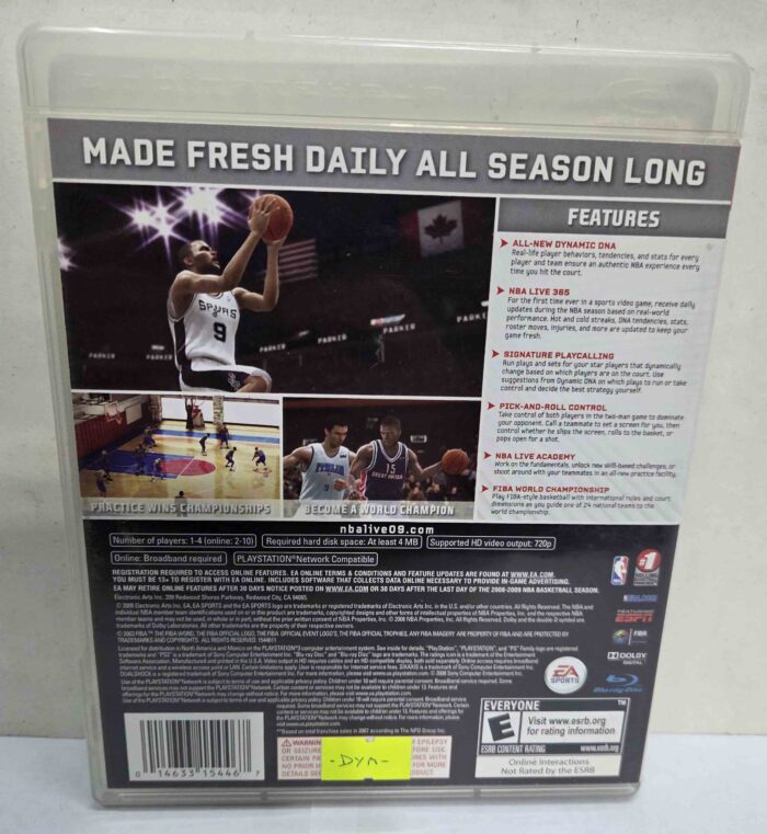 NBA Live 09 | PS3 - Imagen 2