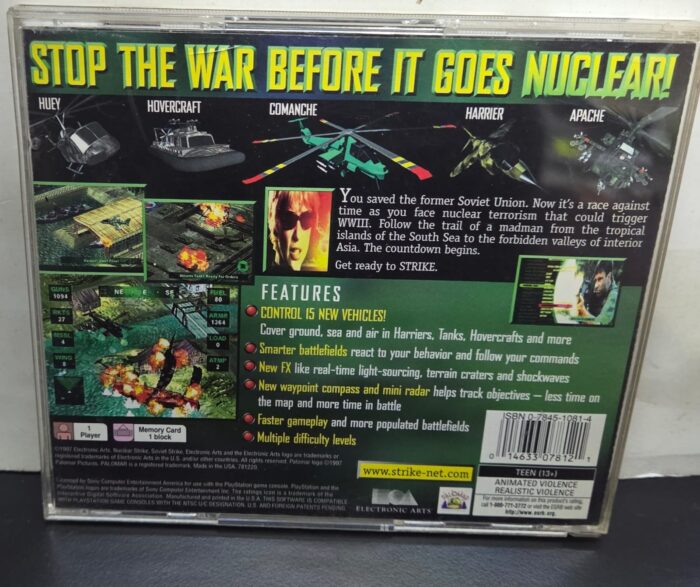 Nuclear Strike | Ps1 - Imagen 2