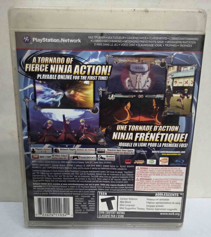 Naruto Shippuden Ultimate Ninja Storm 2 | PS3 - Imagen 2