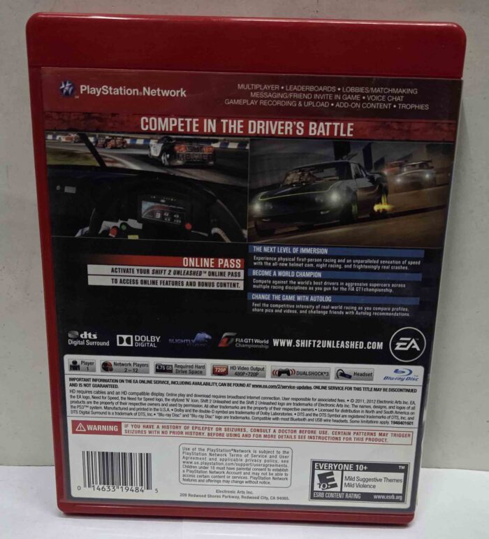 Need For Speed Shift 2 Unleashed | PS3 - Imagen 2