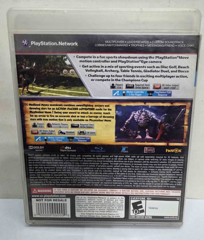 PlayStation Move Demo Disc Volume 3 | PS3 - Imagen 2