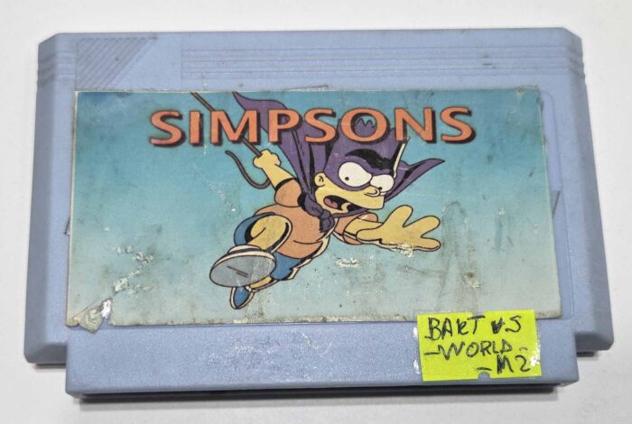 The Simpsons Bart Vs The World | Cartucho Compatible Family Game
