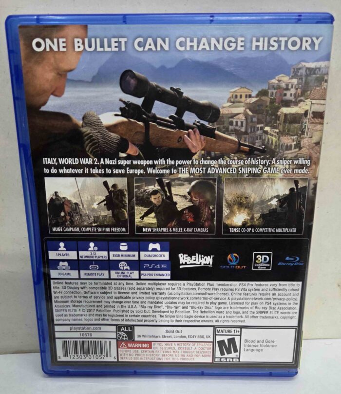 Sniper Elite 4 | PS4 - Imagen 2