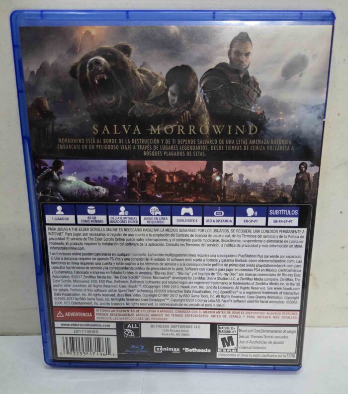 The Elder Scrolls Online Morrowind | PS4 - Imagen 2