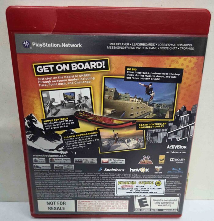Tony Hawk Shred | PS3 - Imagen 2