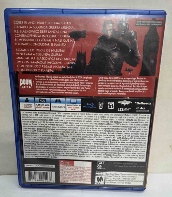 Wolfenstein The New Order | PS4 - Imagen 2