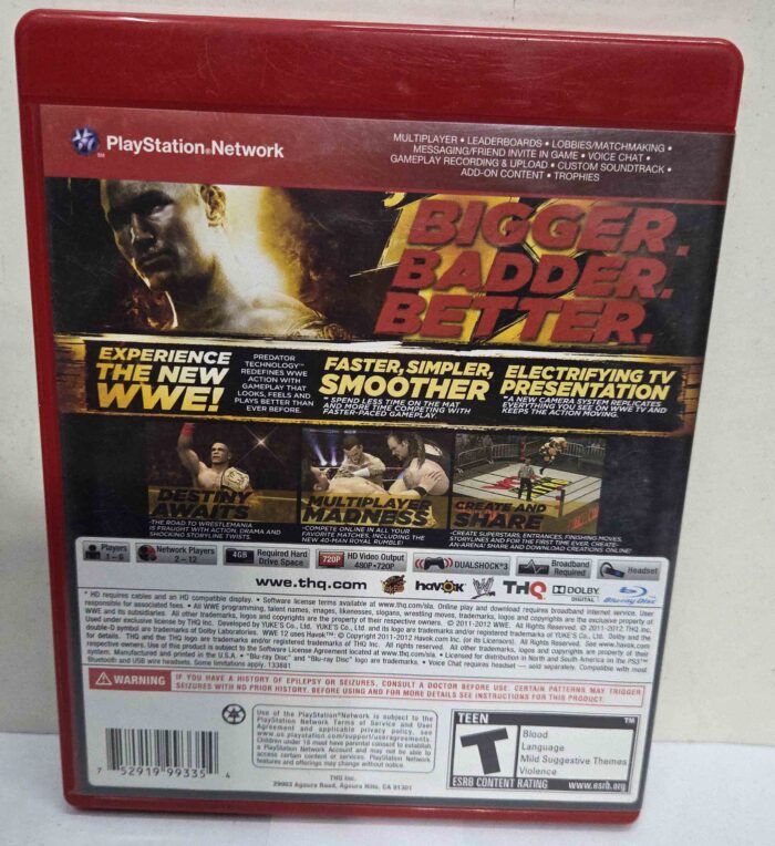 Wwe 12 | PS3 - Imagen 2