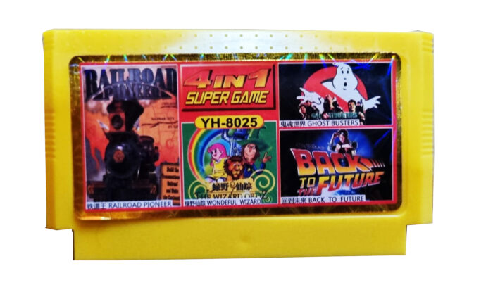 4 in 1 | yh-8025 / Ghostbusters – Back To Future y Mas | Cartucho Compatible Family Game