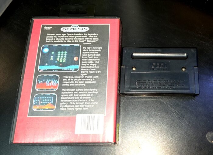 Space invaders '91 Sega Original En Caja - Imagen 2