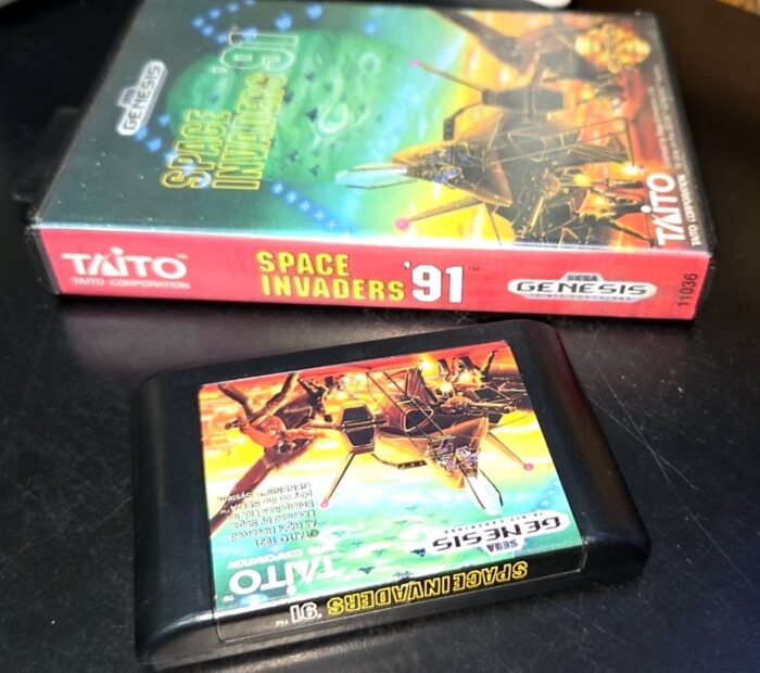 Space invaders '91 Sega Original En Caja - Imagen 3