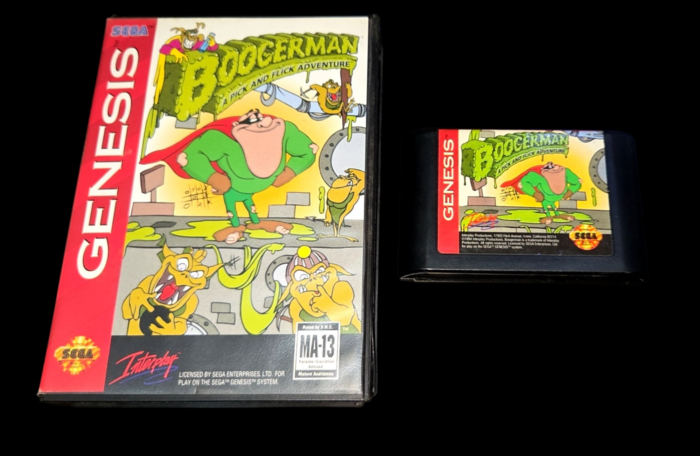 Boogerman Original Sega Genesis en Caja