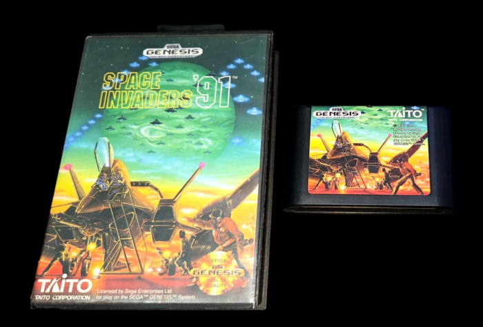 Space invaders '91 Sega Original En Caja