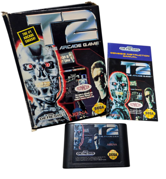 TERMINATOR 2 THE ARCADE GAME |
Sega Original Completo