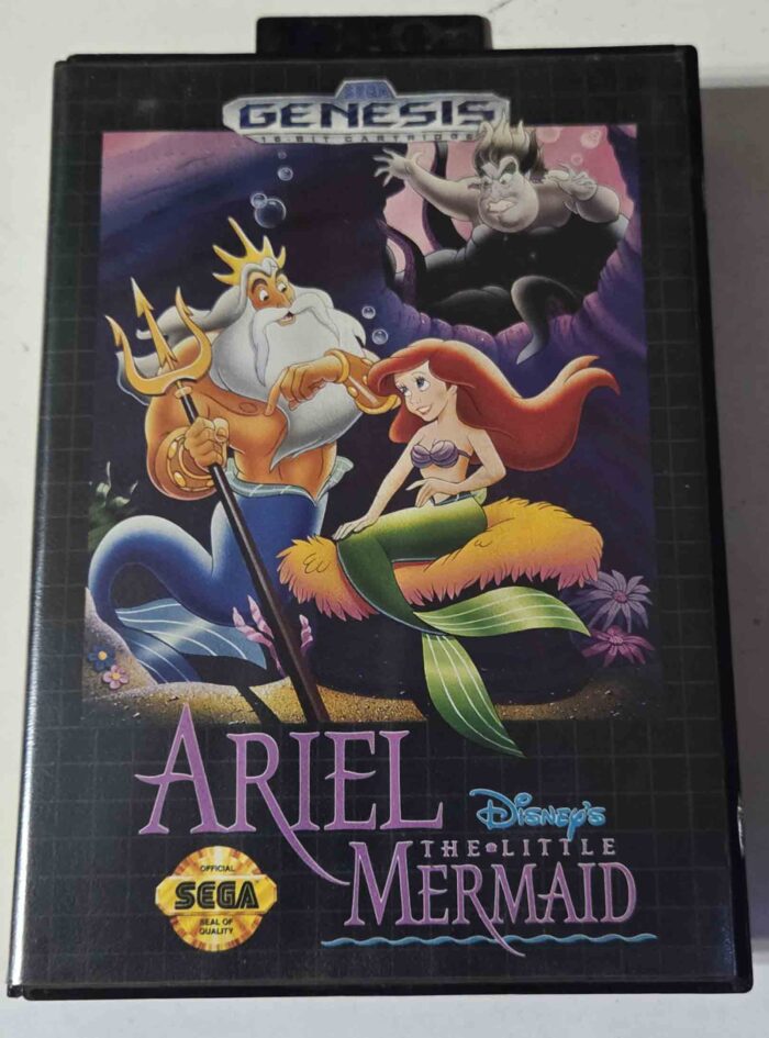 Ariel the Little Mermaid | Sega Genesis Original (Cib) - Imagen 4