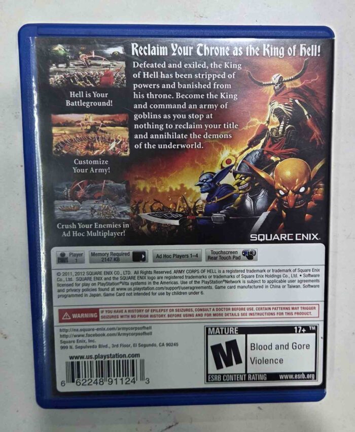Army Corps of Hell | PS Vita - Imagen 2