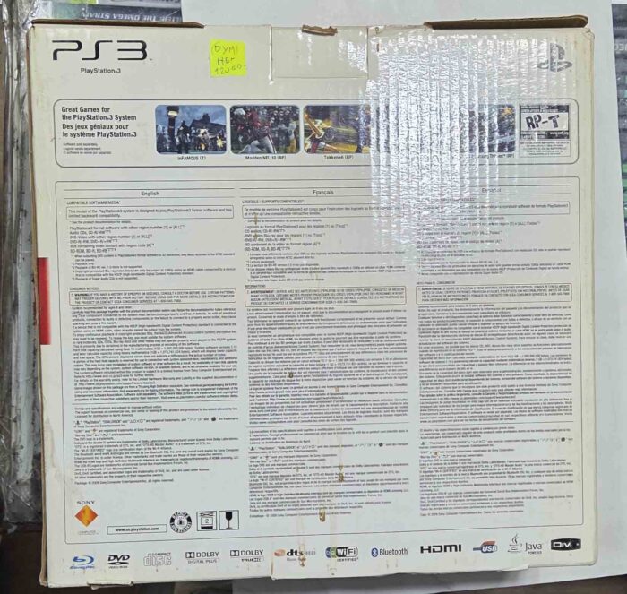 Caja Vacia Playstation 3 Slim 120 GB | PS3 - Imagen 2