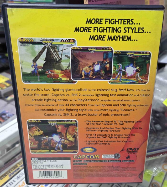 Capcom vs SNK 2 Mark of The Millenium | PS2 - Imagen 2