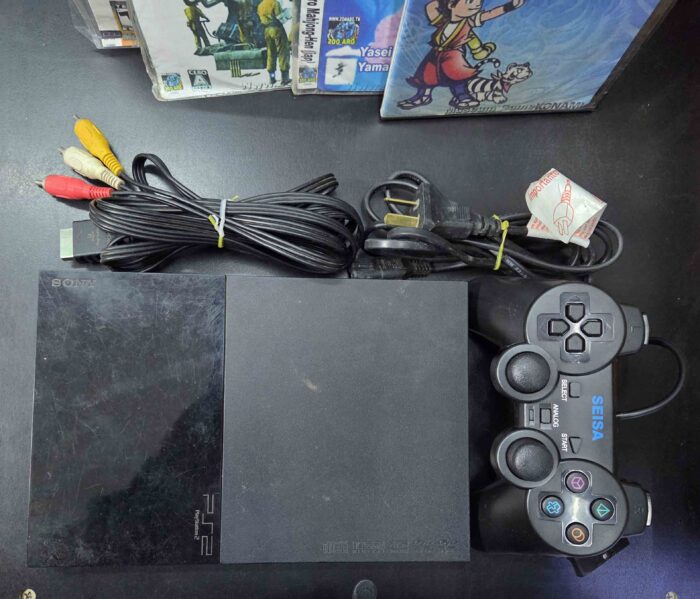 Consola Ps2 Playstation 2 Super Slim Chipeada Lee DvD Laser + Juegos