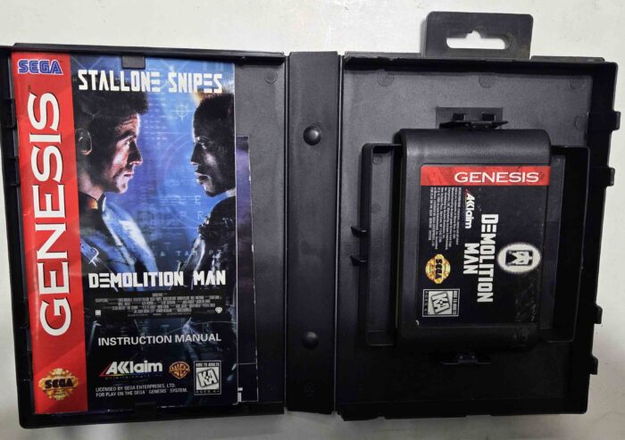 Demolition Man | Sega Genesis Original (Cib) - Imagen 3