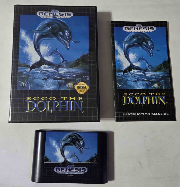 Ecco the Dolphin | Sega Genesis Original (Cib)