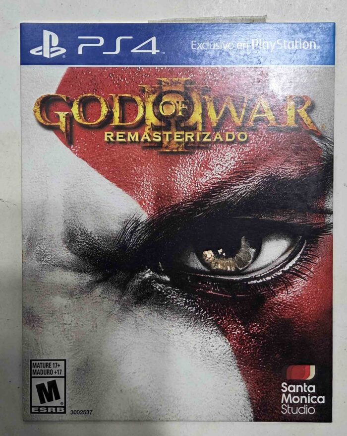 God of War 3 Remastered (carton) | PS4